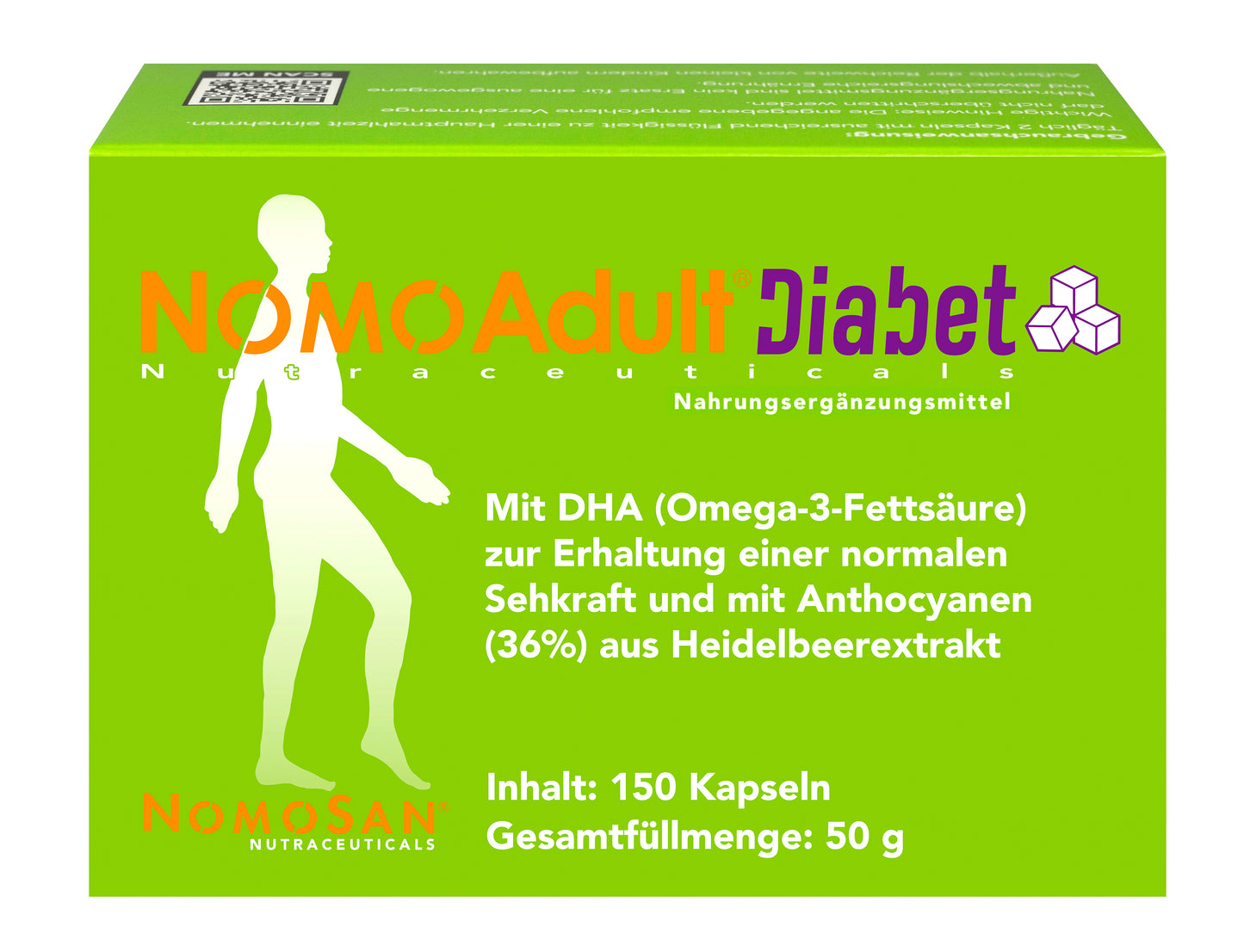 NOMOADULT® diabetes capsules