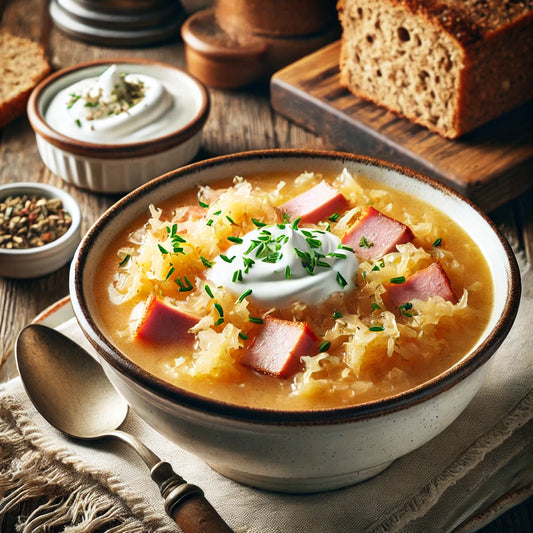 Rezept für eine leckere Sauerkrautsuppe